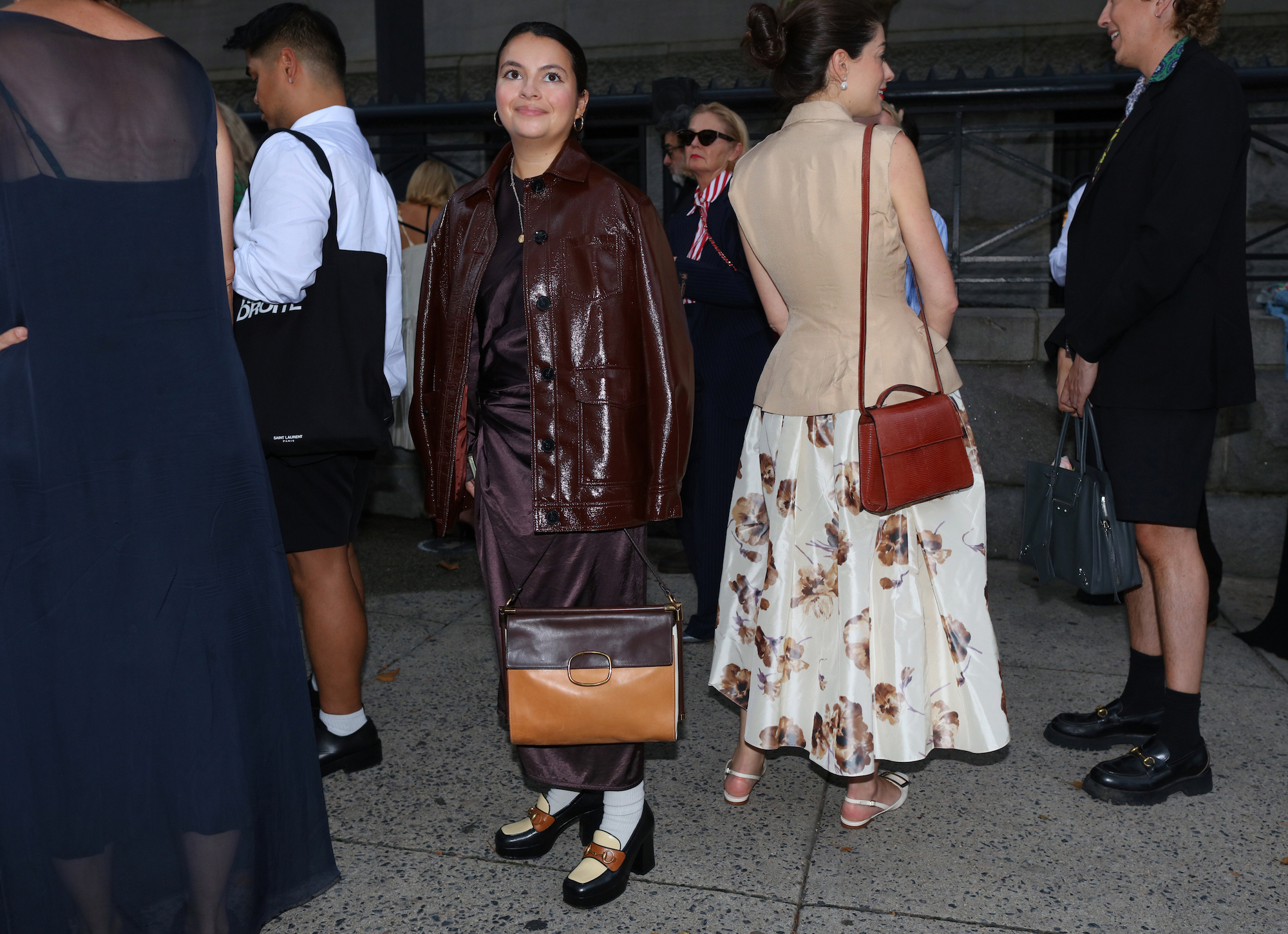 Een streetstylelook tijdens de New Yorkse modeweek