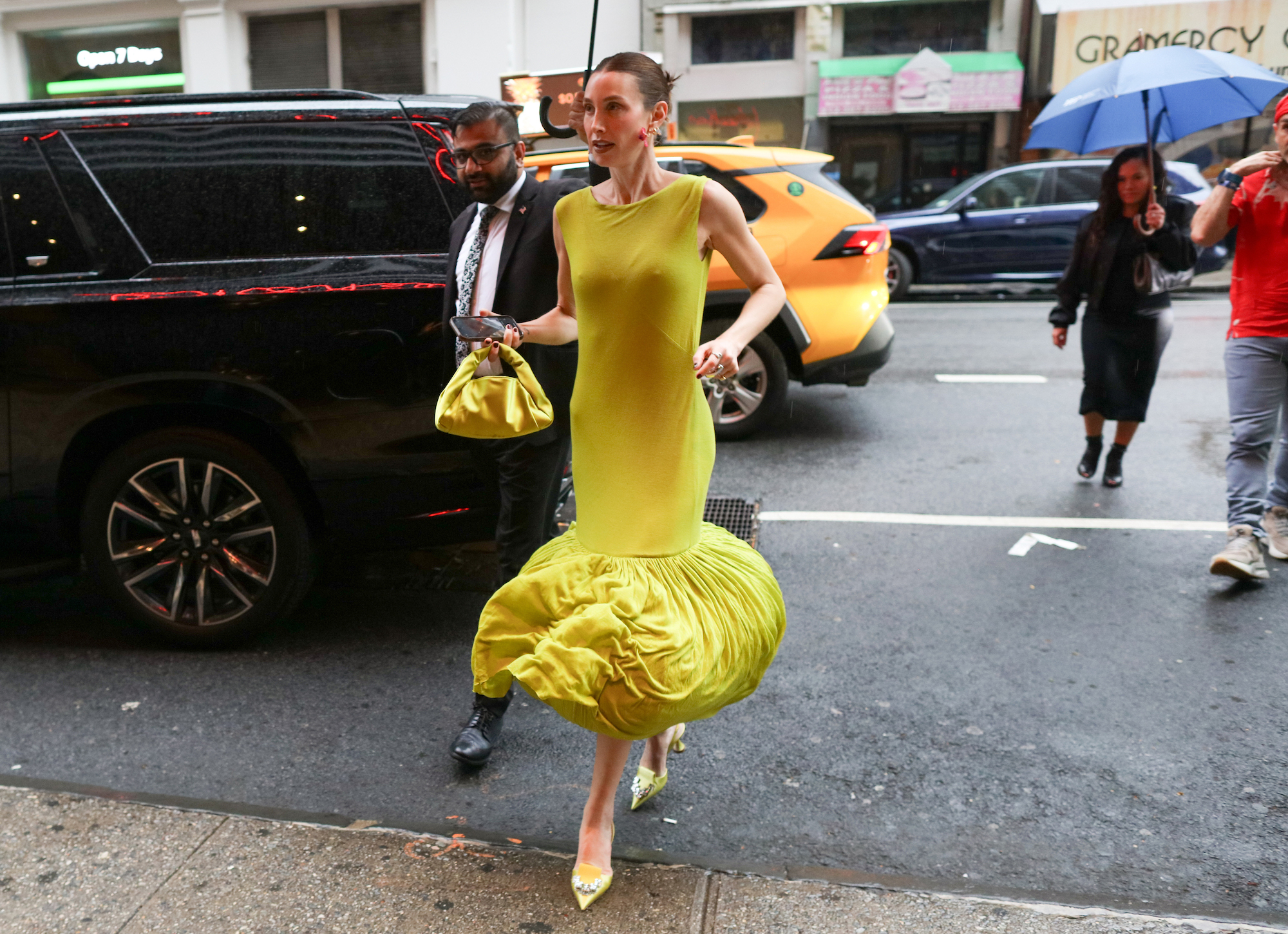 Een streetstylelook tijdens de New Yorkse modeweek