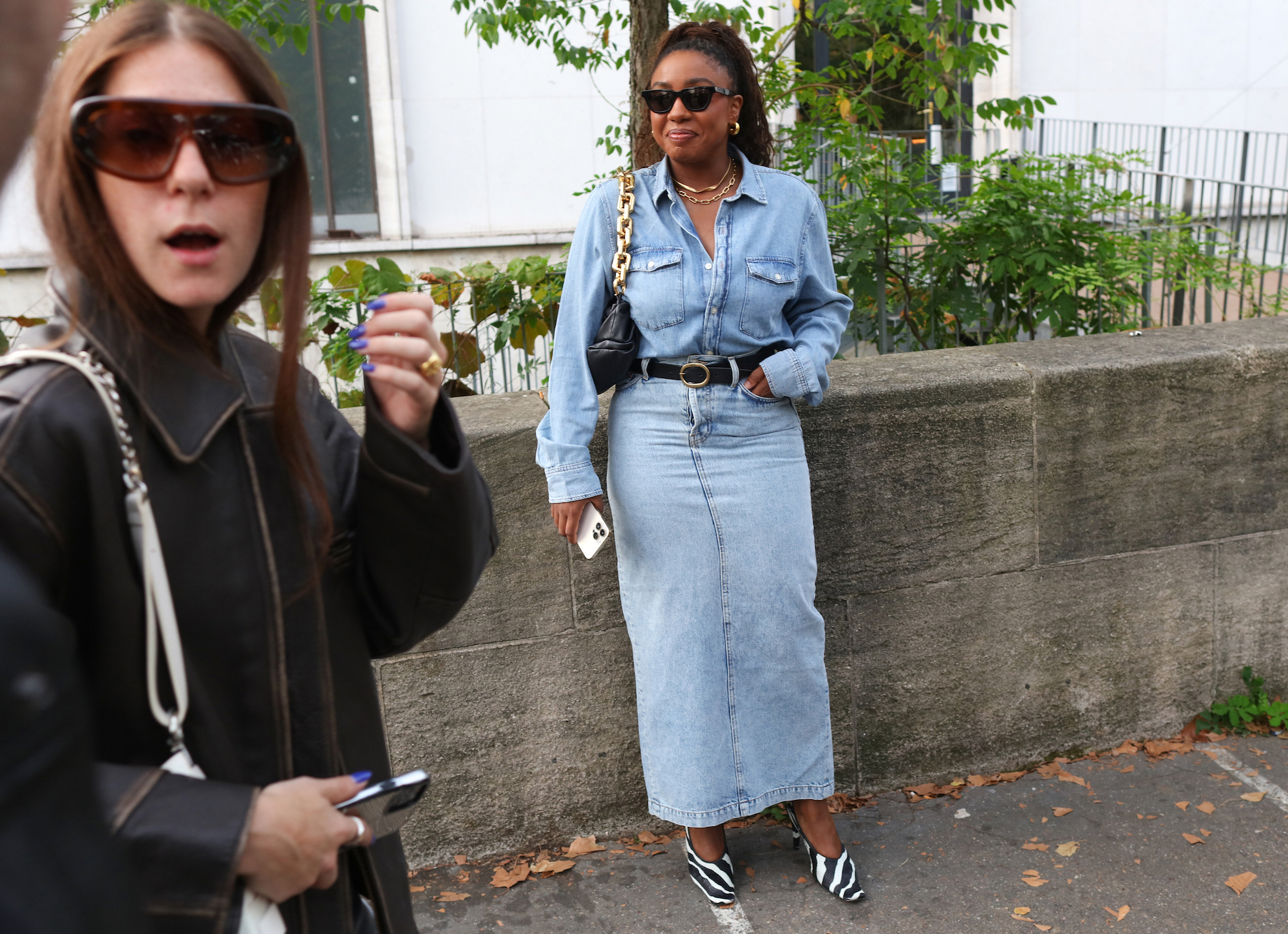 Streetstyle tijdens Paris Fashion Week lente/zomer 2024