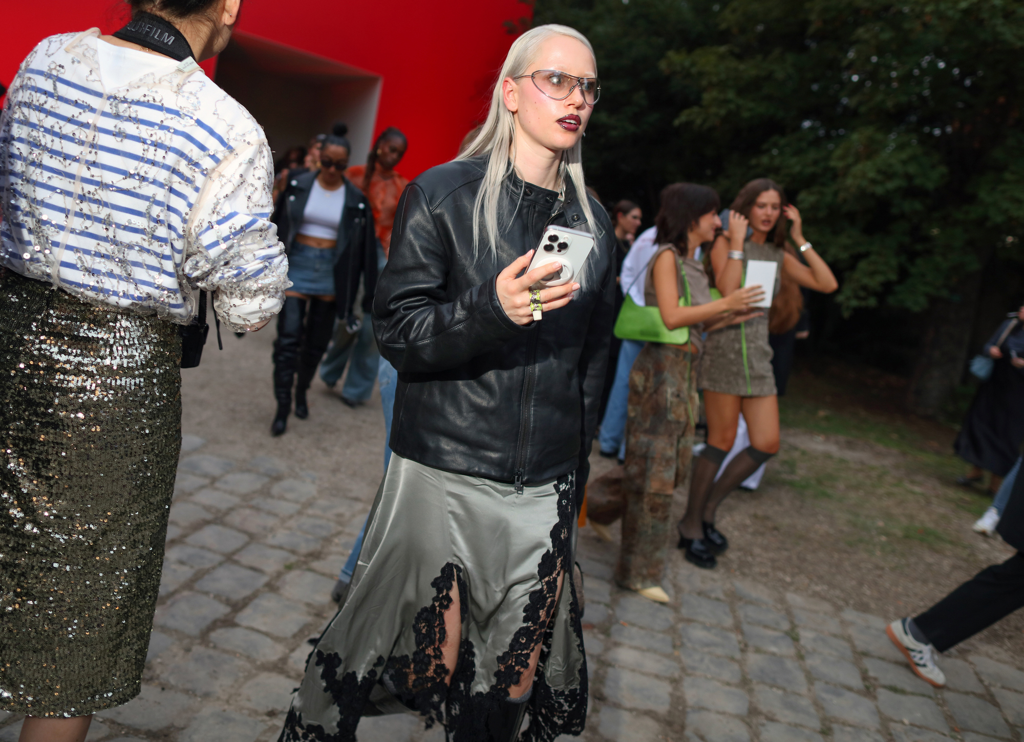 Streetstylelooks in Parijs