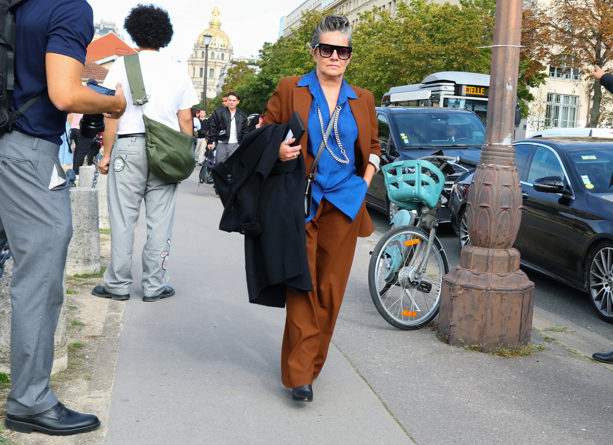 Streetstyle tijdens Paris Fashion Week lente/zomer 2024