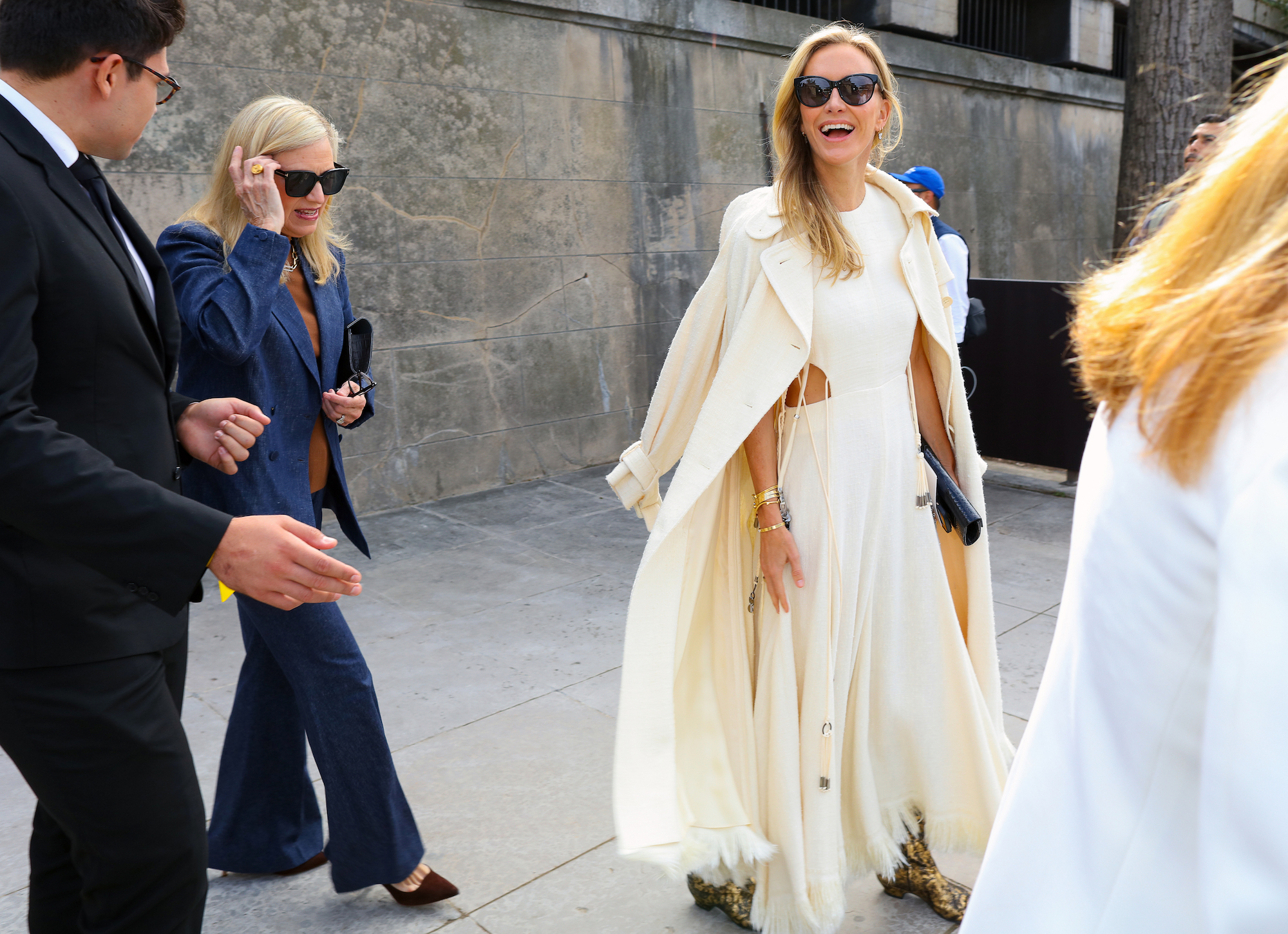 Streetstyle tijdens Paris Fashion Week lente/zomer 2024