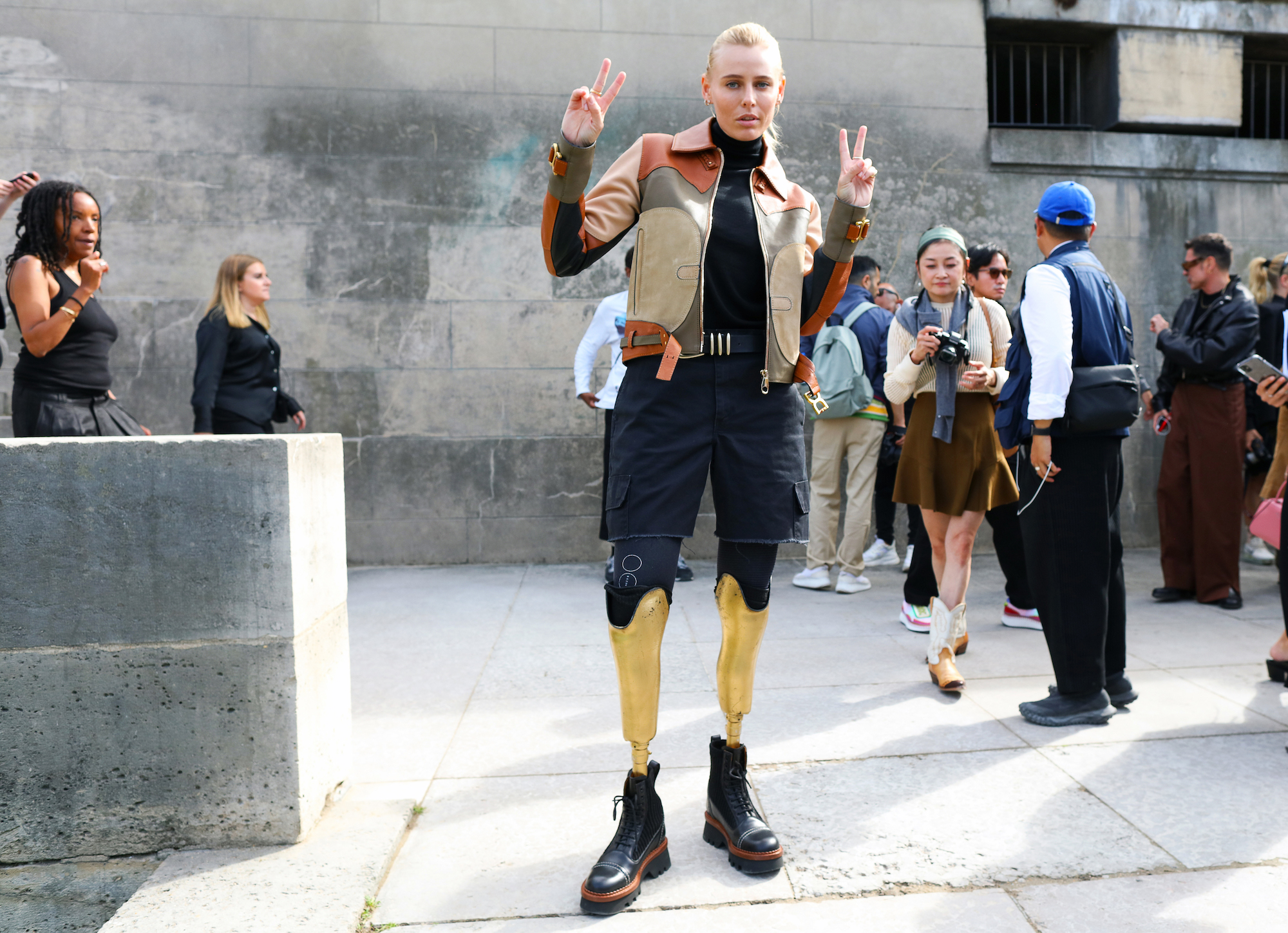 Streetstyle tijdens Paris Fashion Week lente/zomer 2024