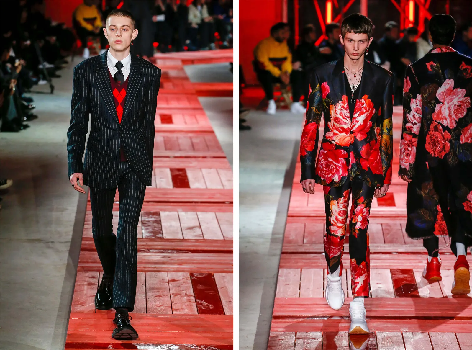 Alexander McQueen menswear herfst/winter 2018