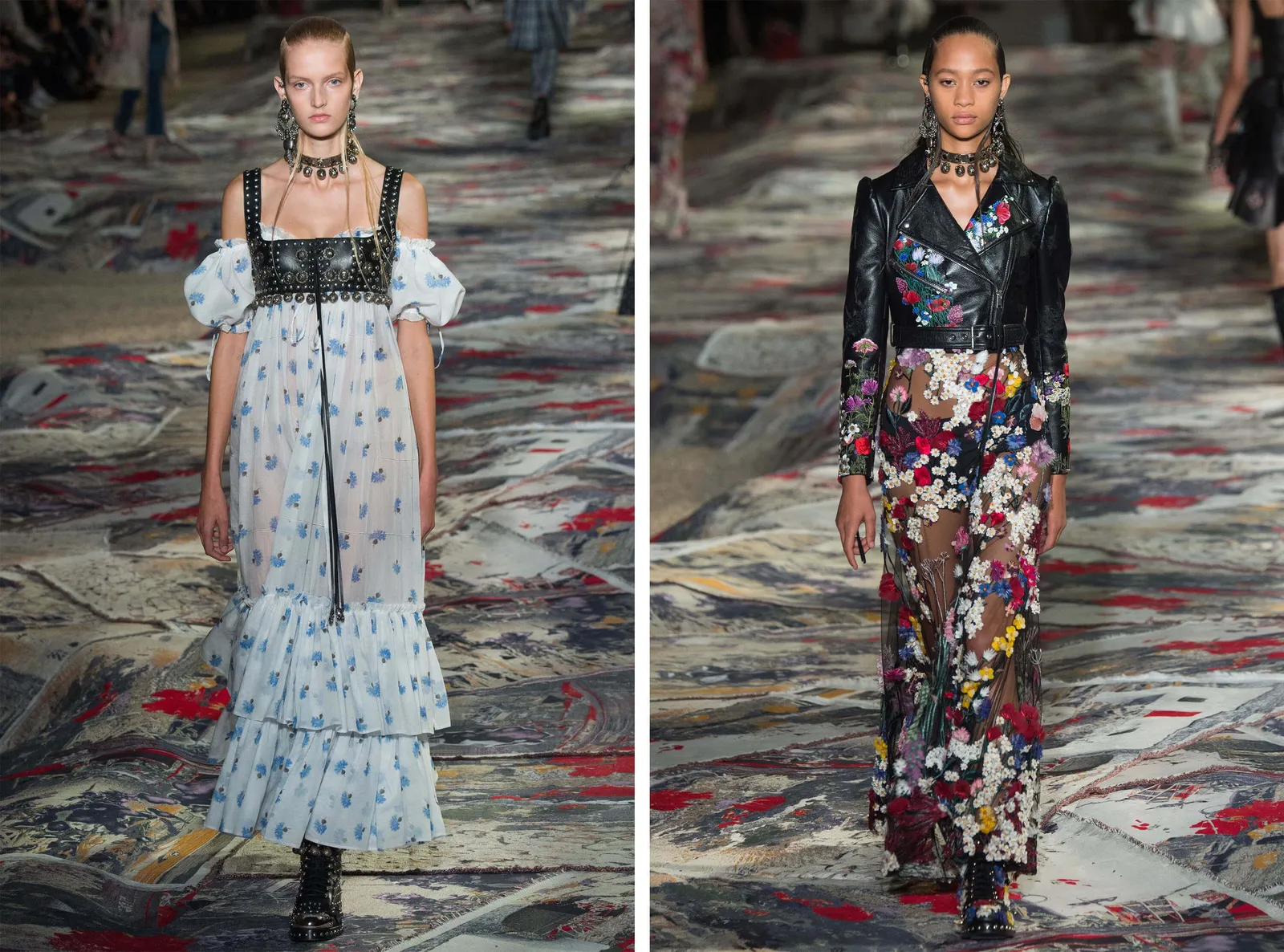 Alexander McQueen lente/zomer 2017