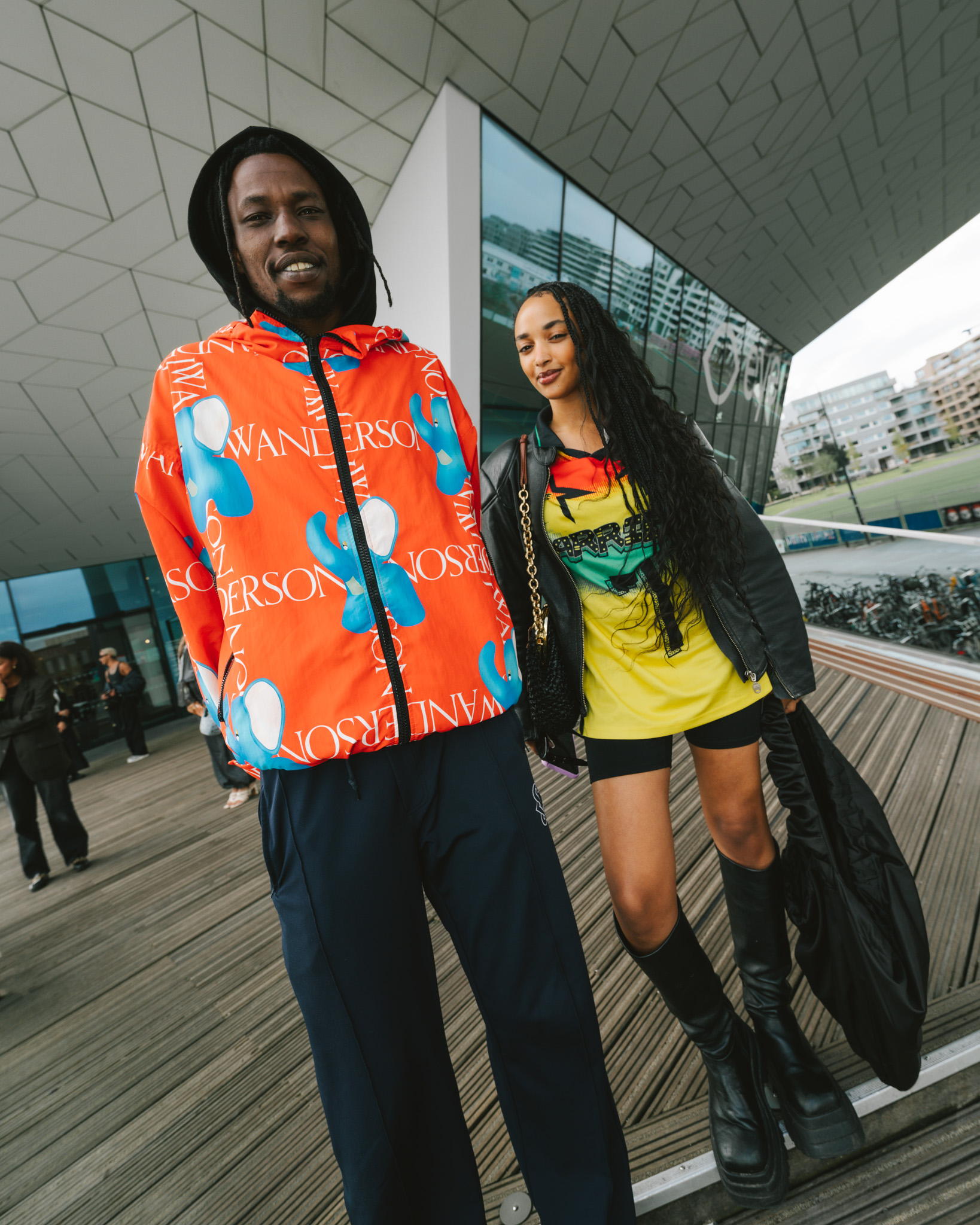 Streetstyle tijdens Amsterdam Fashion Week 2023