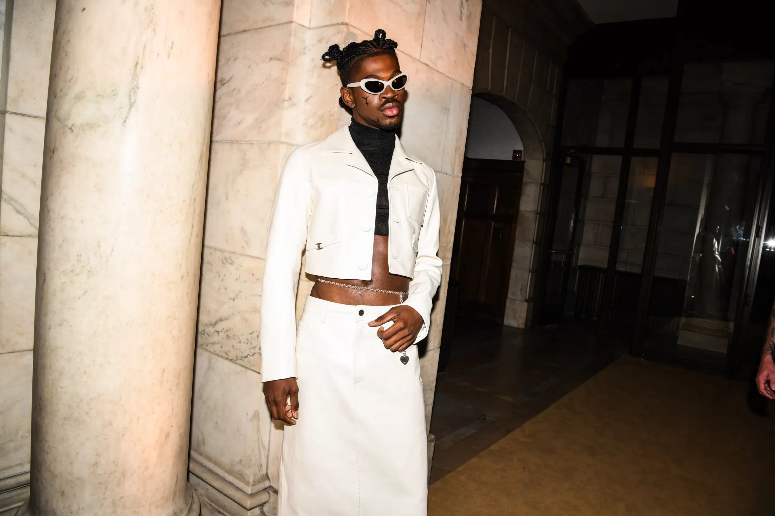 Lil Nas X bij Coach.