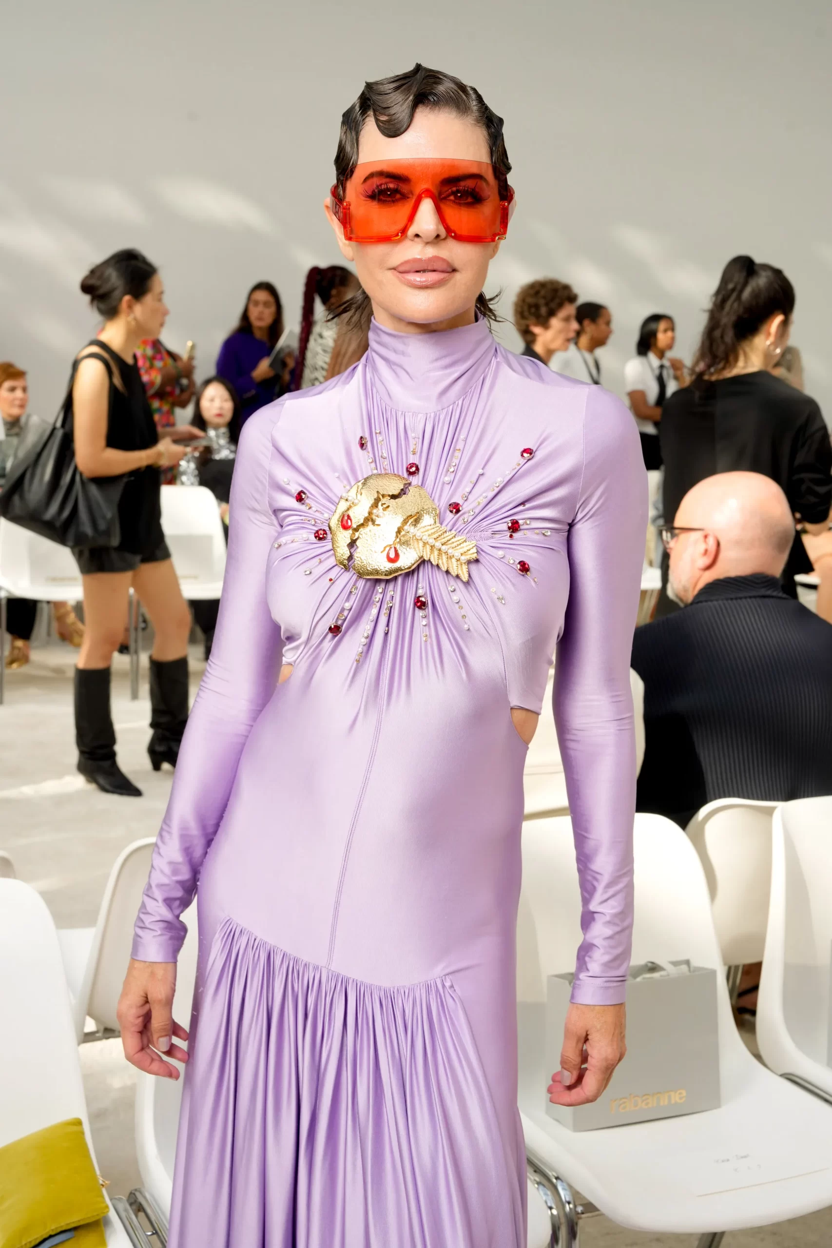 Lisa Rinna bij Rabanne