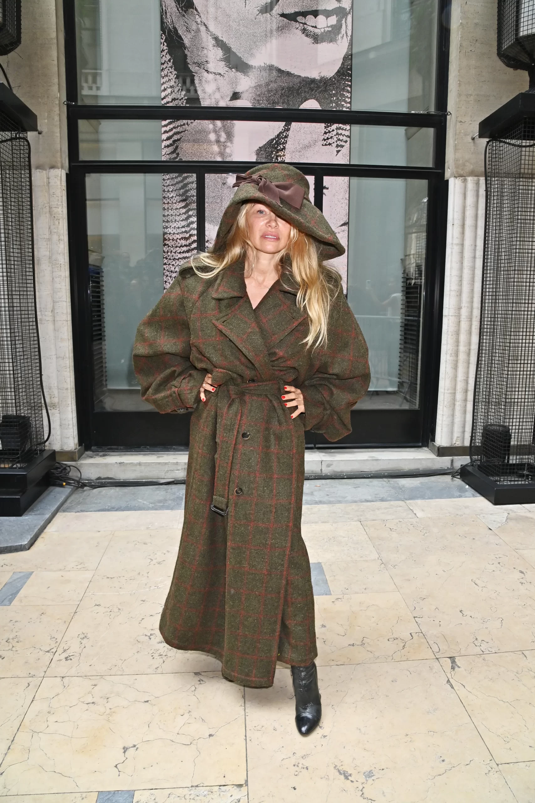 Pamela Anderson bij Vivienne Westwood