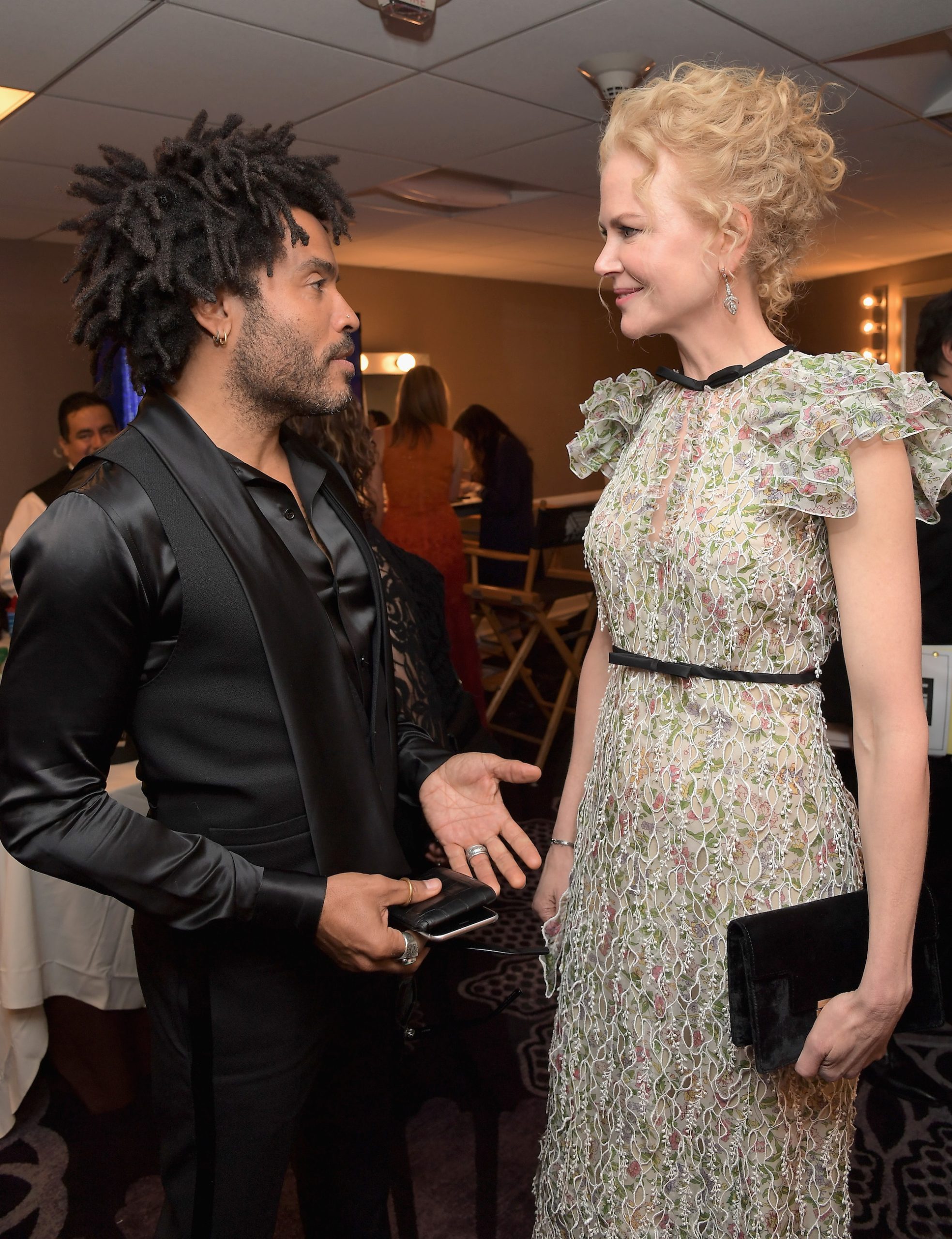 Lenny Kravitz en Nicole Kidman
