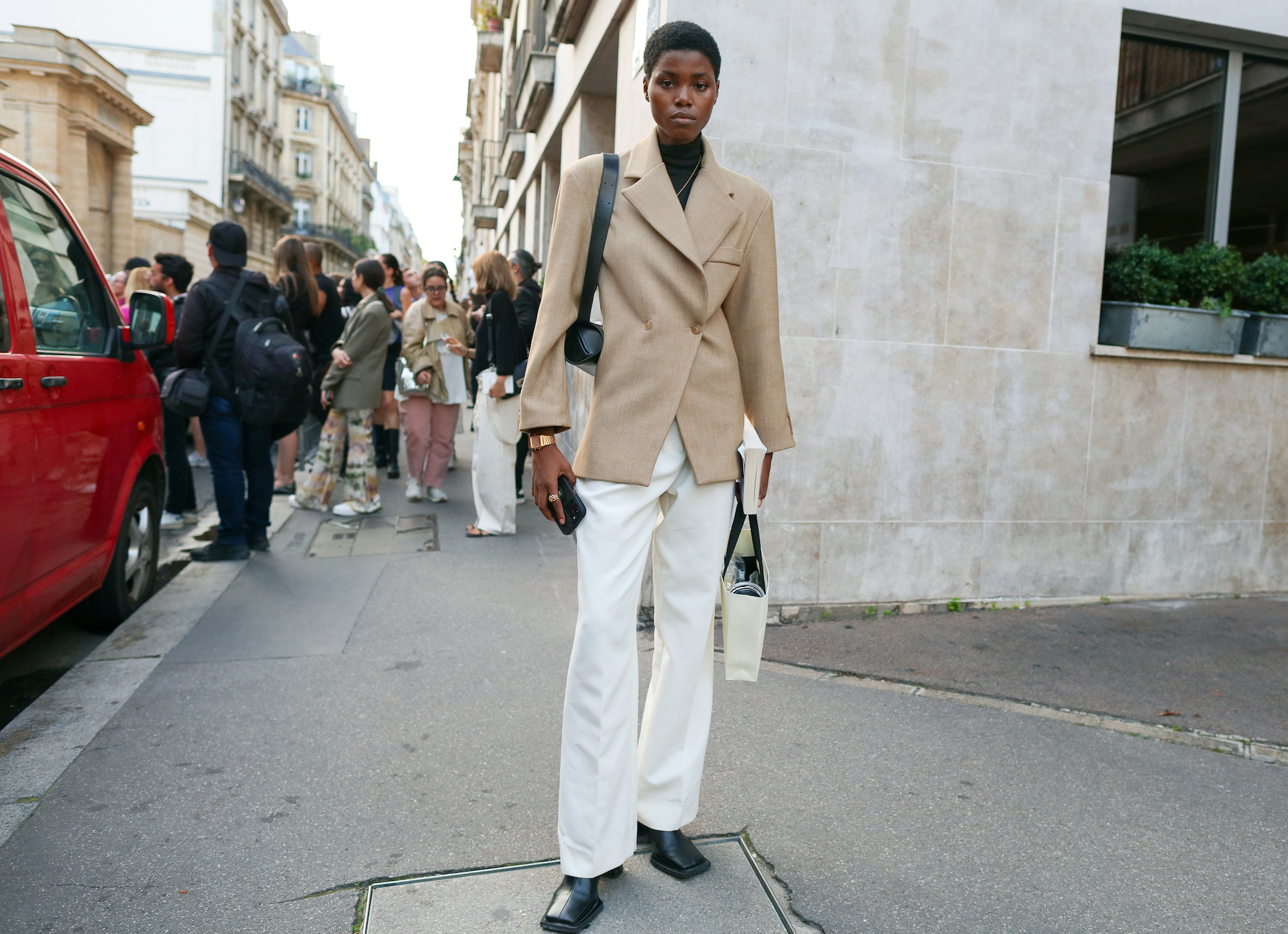 Streetstylelooks in Parijs