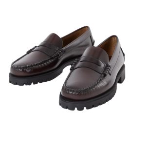 Sebago loafers bordeaux rood