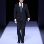Tom Ford op de catwalk na een van zijn shows