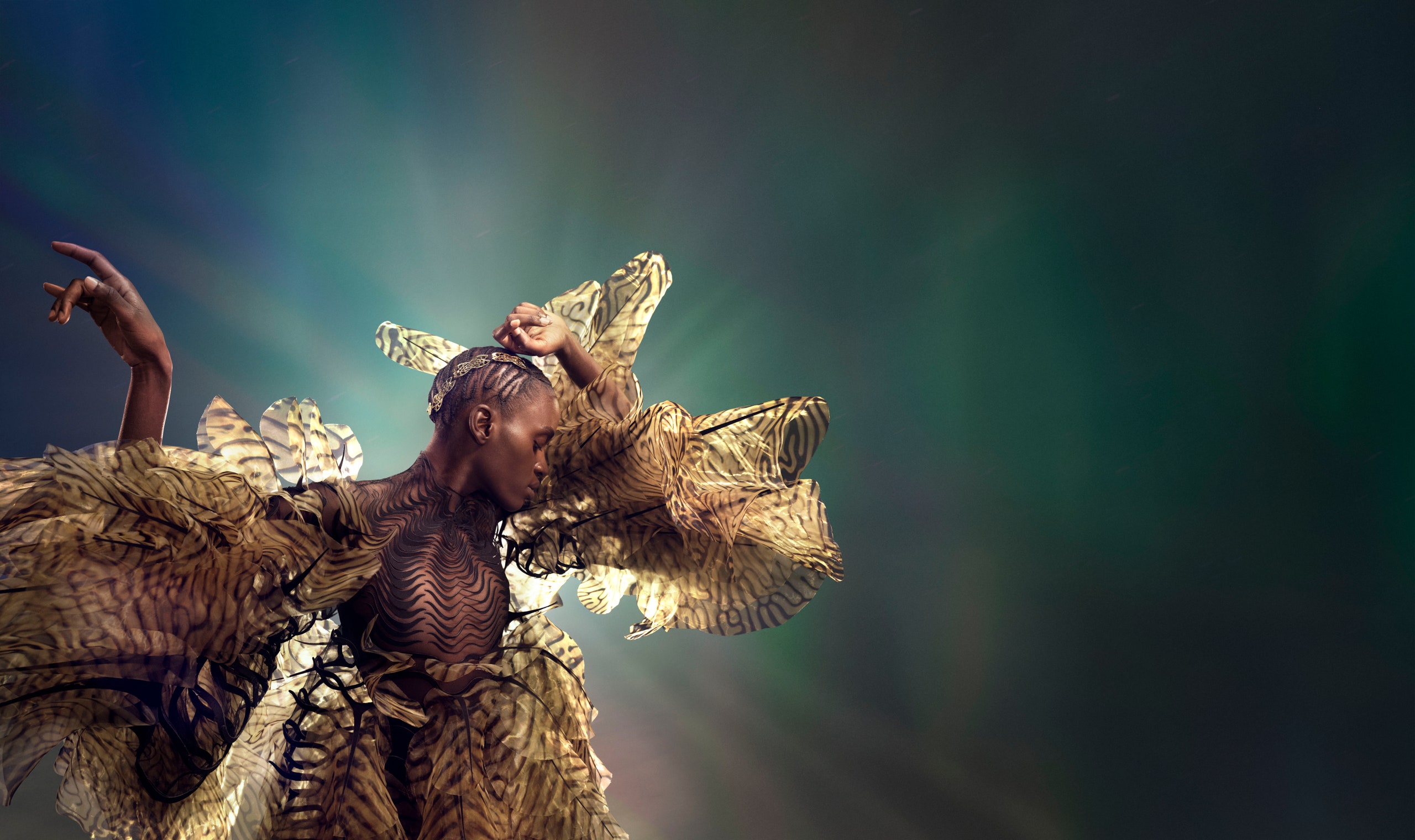 aveda x iris van herpen