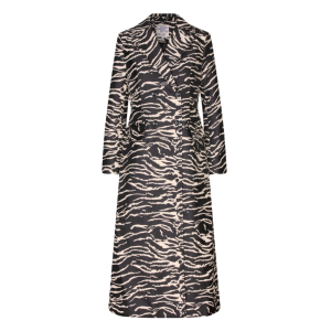 baum und pferdgarten lange jas met zebraprint