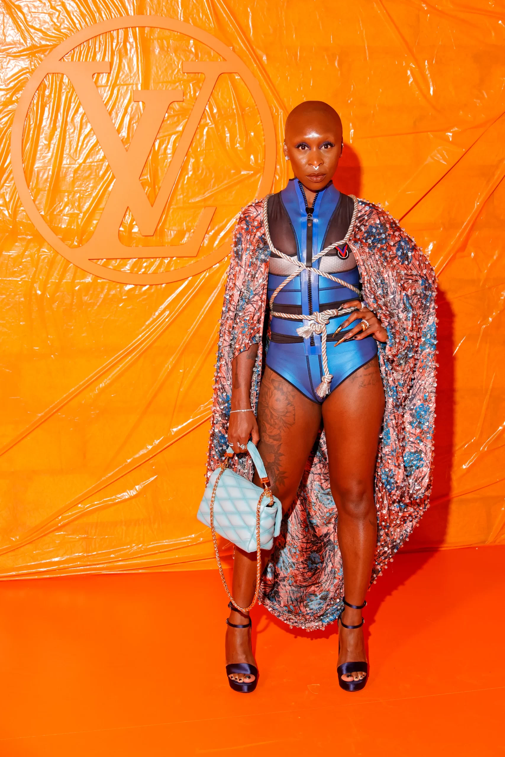 Cynthia Erivo bij Louis Vuitton