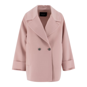 Fabiana Filippi double breasted jas roze
