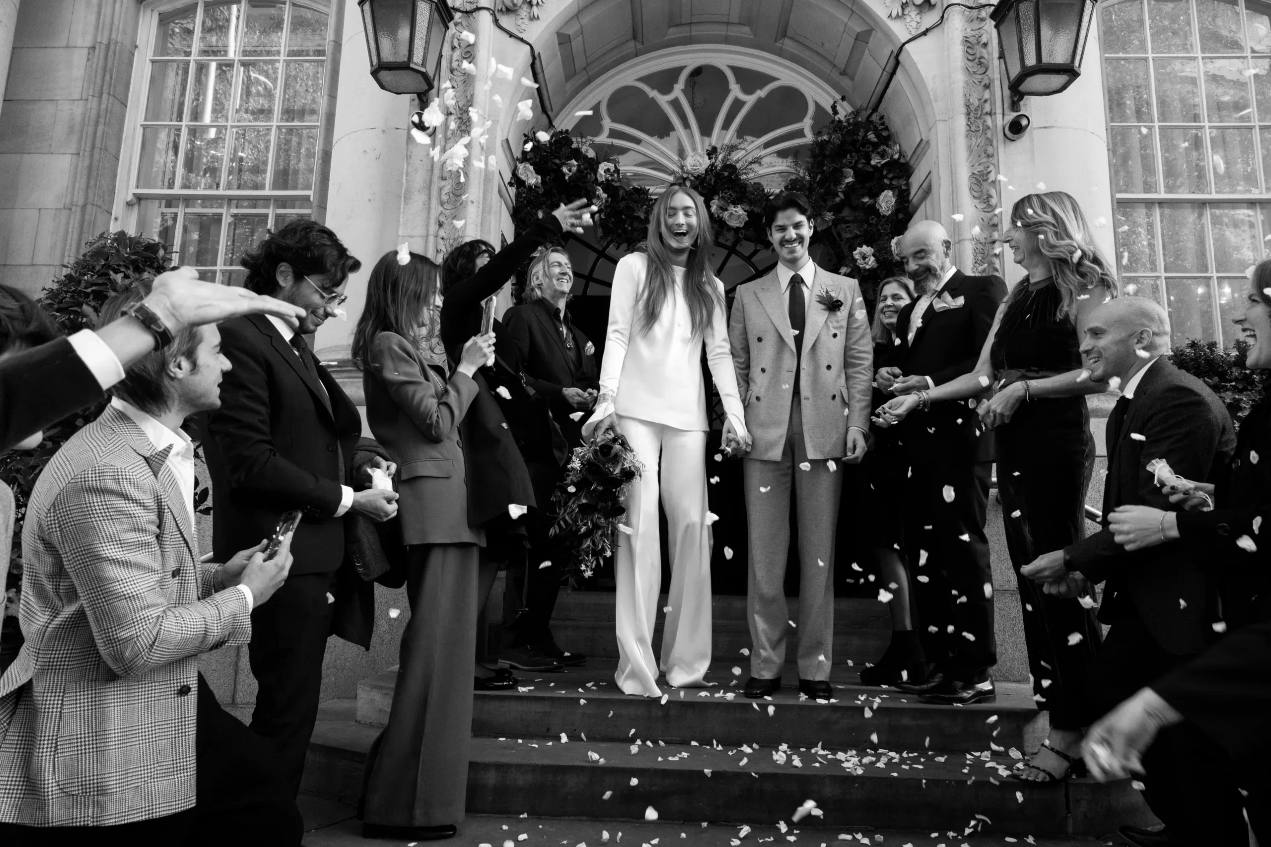 De romantische bruiloft van Nina Ricci-ontwerper Harris Reed