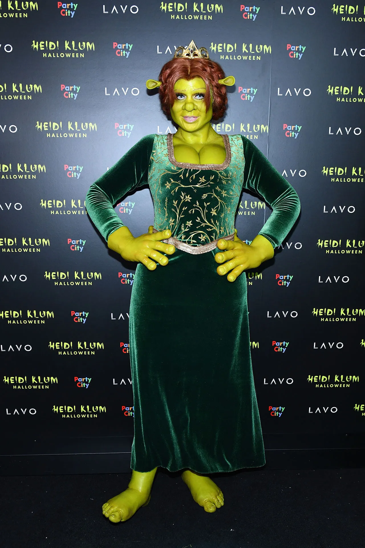 Heidi Klum droeg een van de beste Halloweenkostuums van beroemdheden 