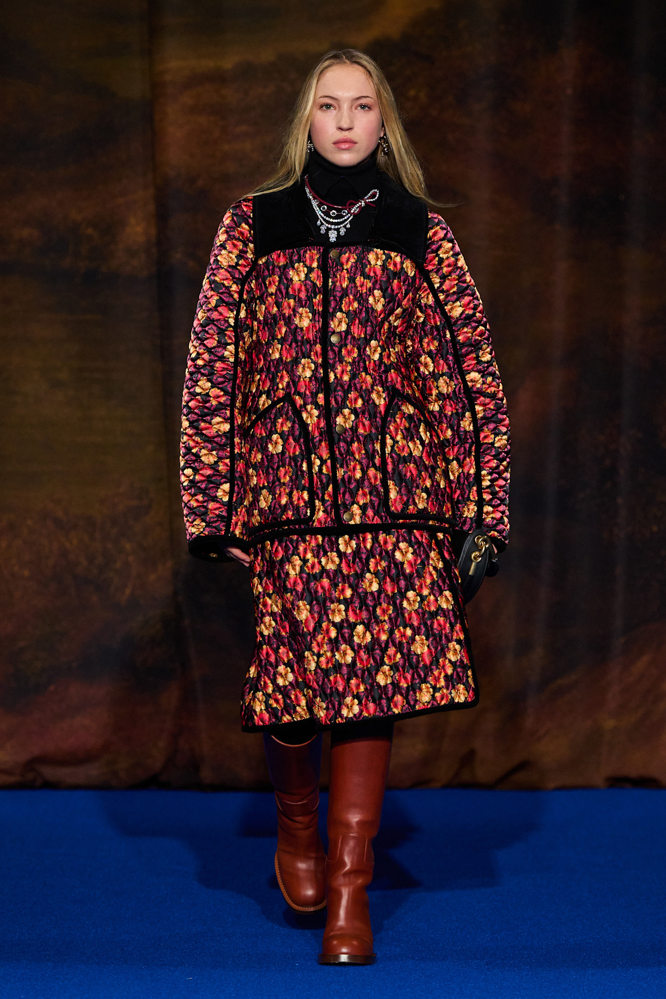 Lila moss burberry herfst winter 2025