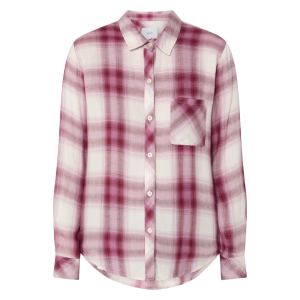 rails blouse met ruitdessin