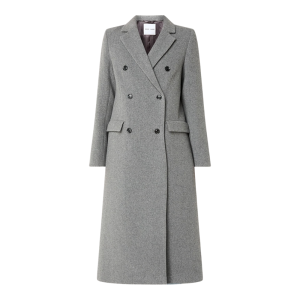 samsoe samsoe double breasted mantel jas