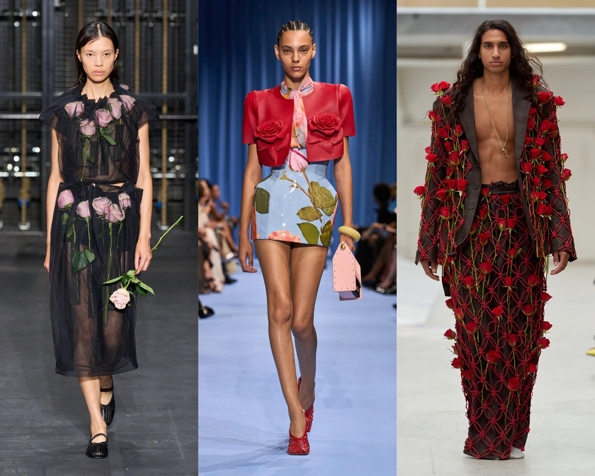 Rozen behoren tot de trends van lente/zomer 2024