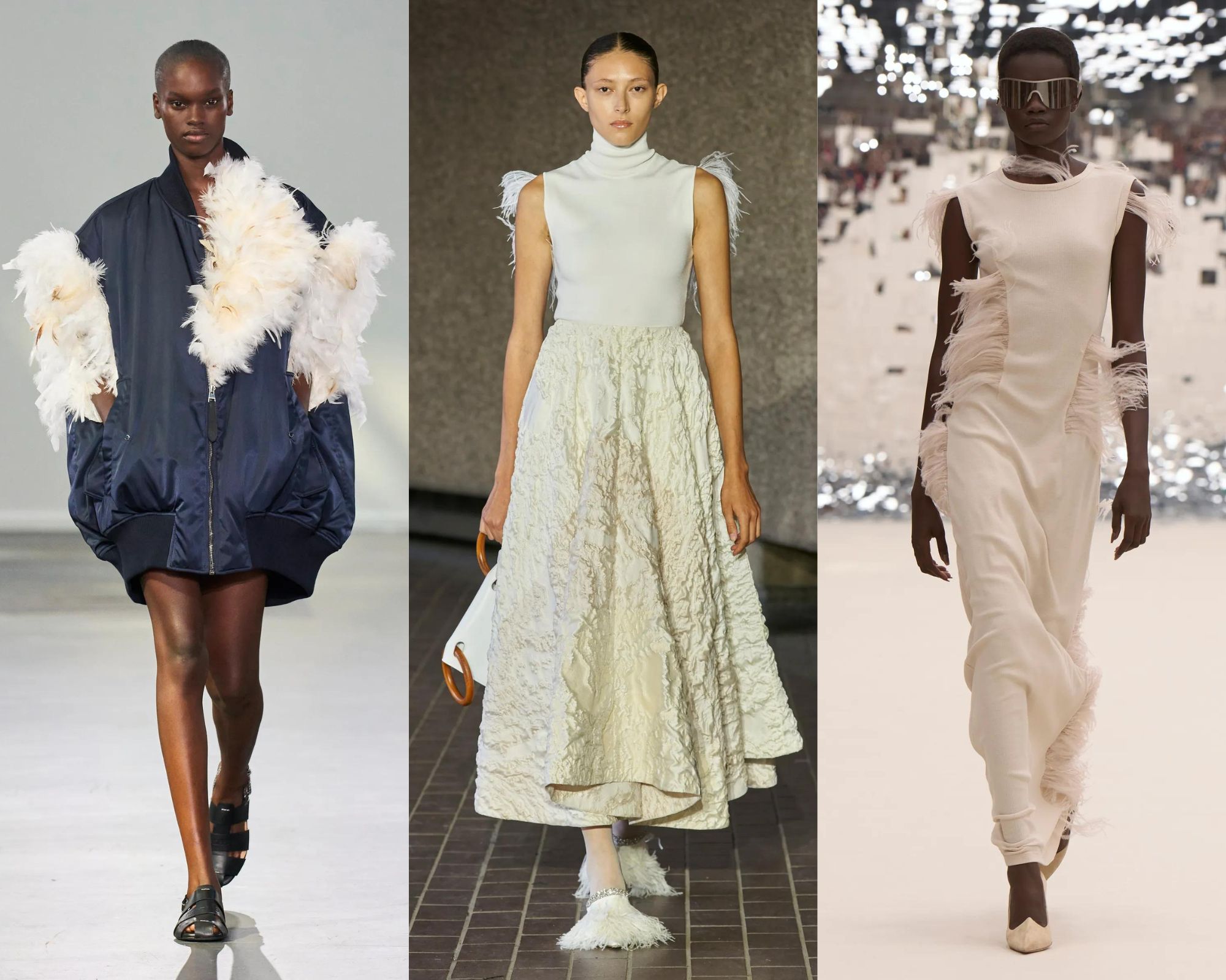 Veren en vleugels bij JW Anderson, Roksanda en Acne Studios