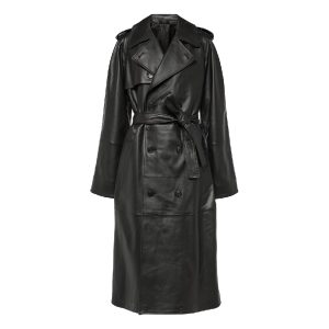 Leren trenchcoat van Wardrobe NYC