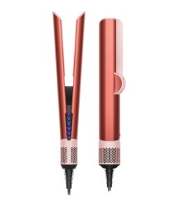 Dyson Airstrait stijltang in Strawberry Bronze en Blush Pink