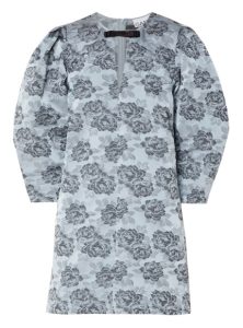 Ganni jurk met bloemen