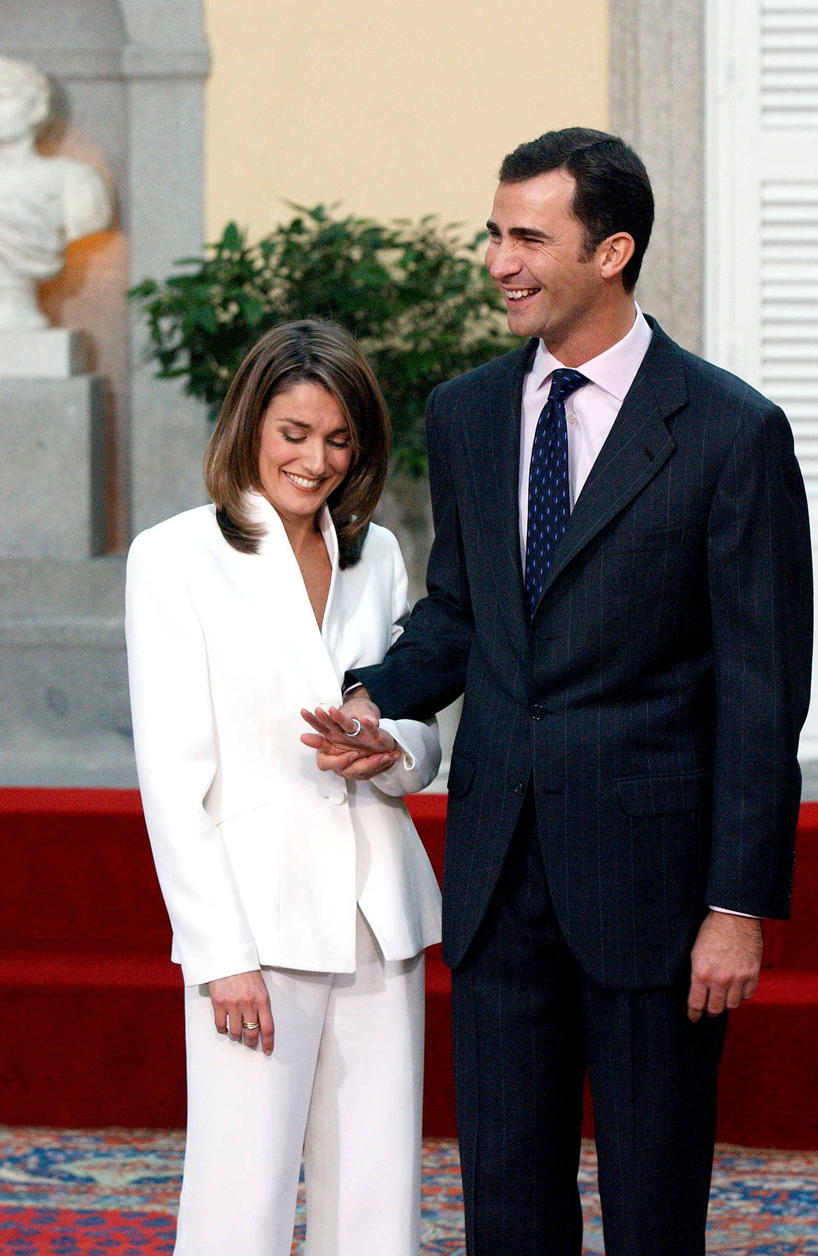 koningin letizia koning felipe verloving