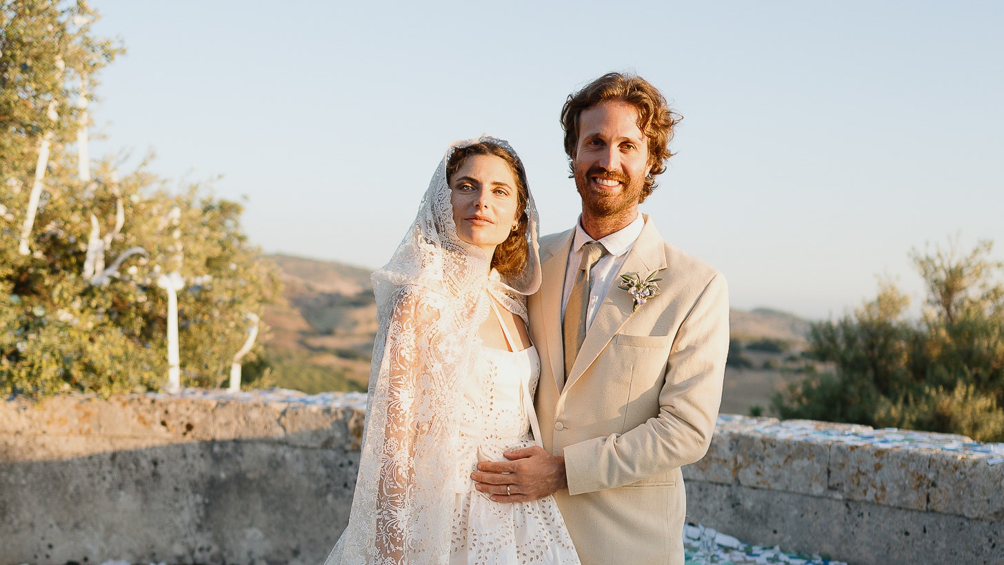 Questa coppia ha celebrato un matrimonio italiano in Sicilia
