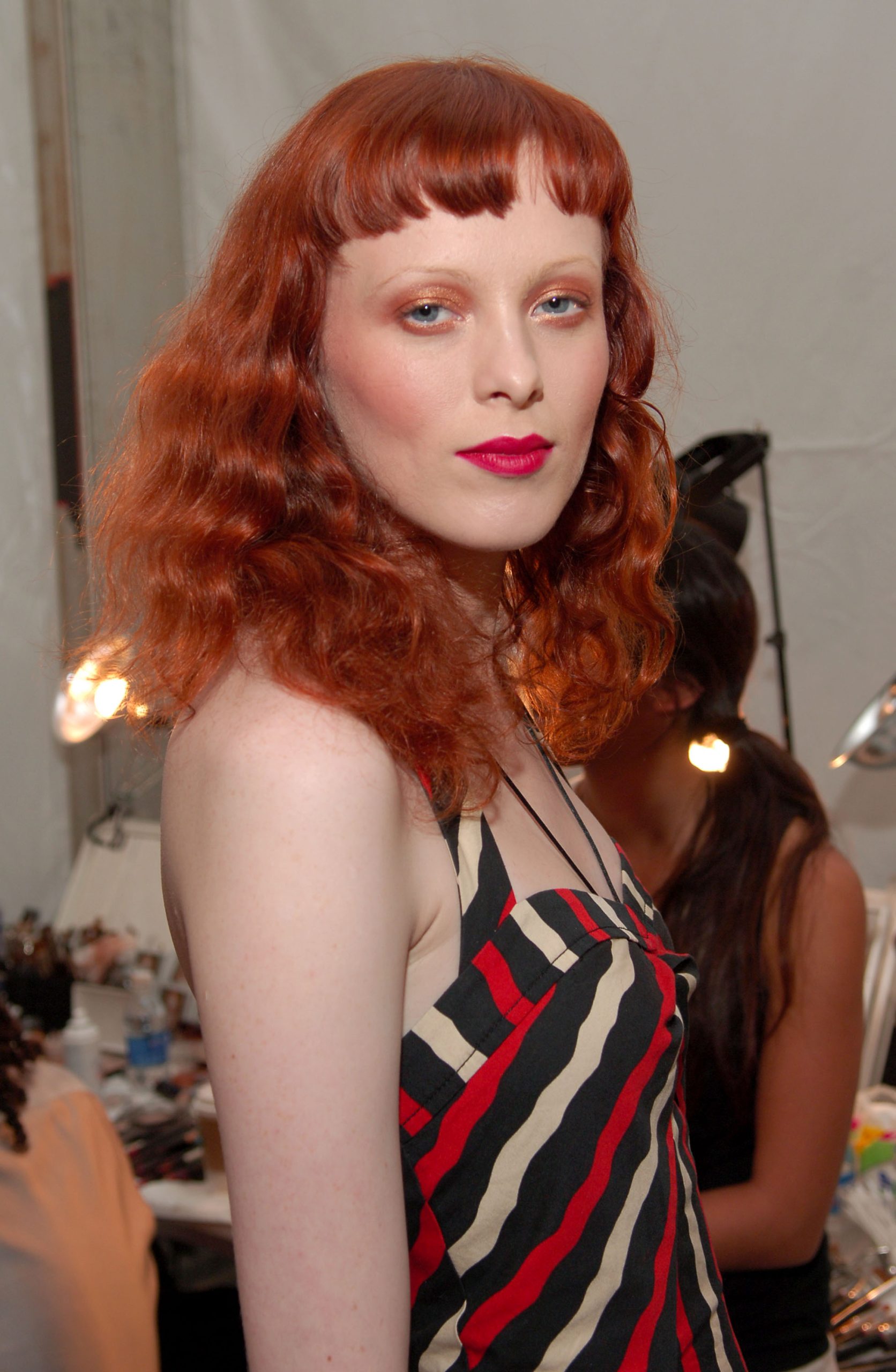 Elson tijdens NYFW in 2005
