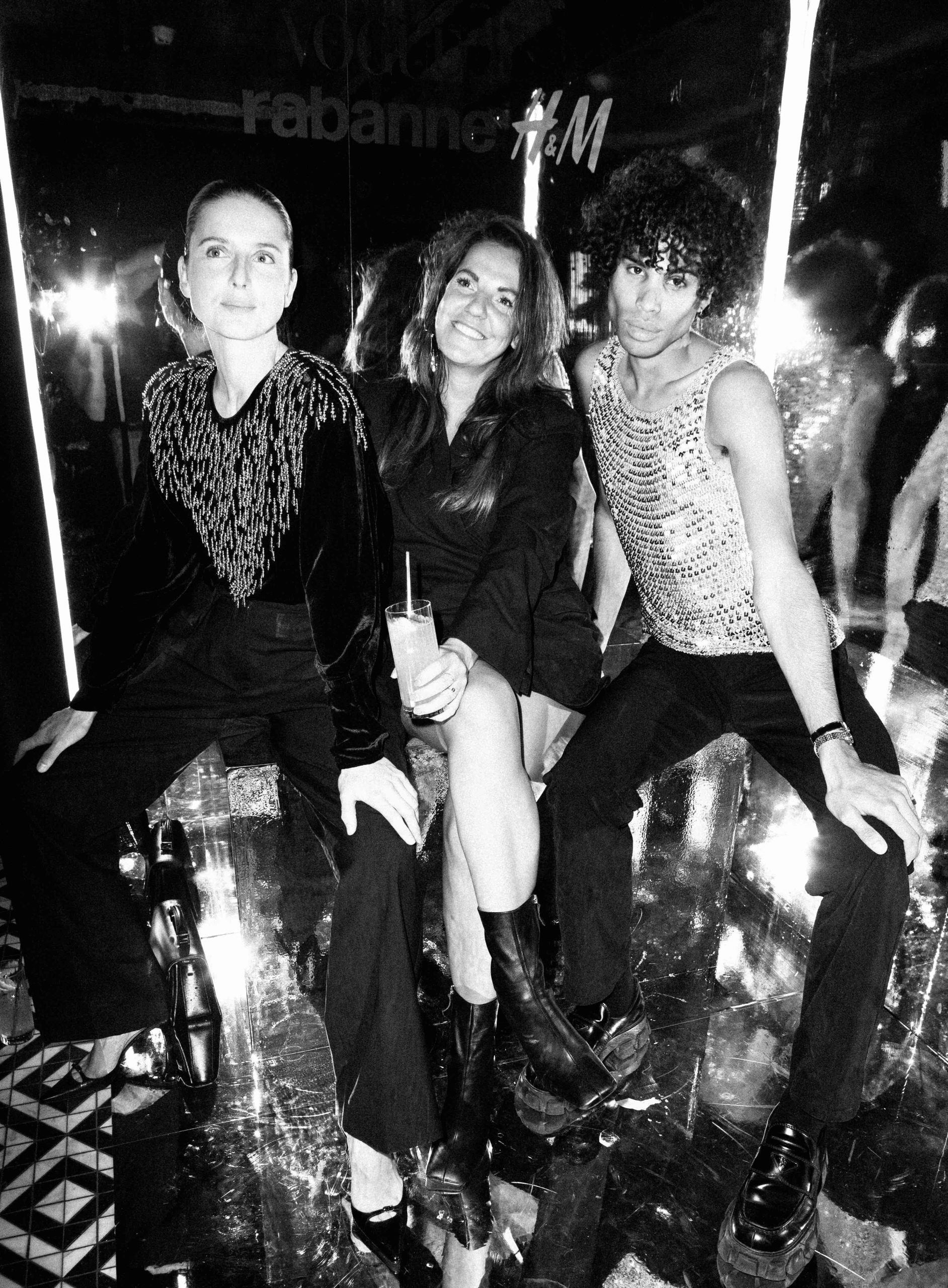 Rabanne H&M Vogue feest door DaeloShots