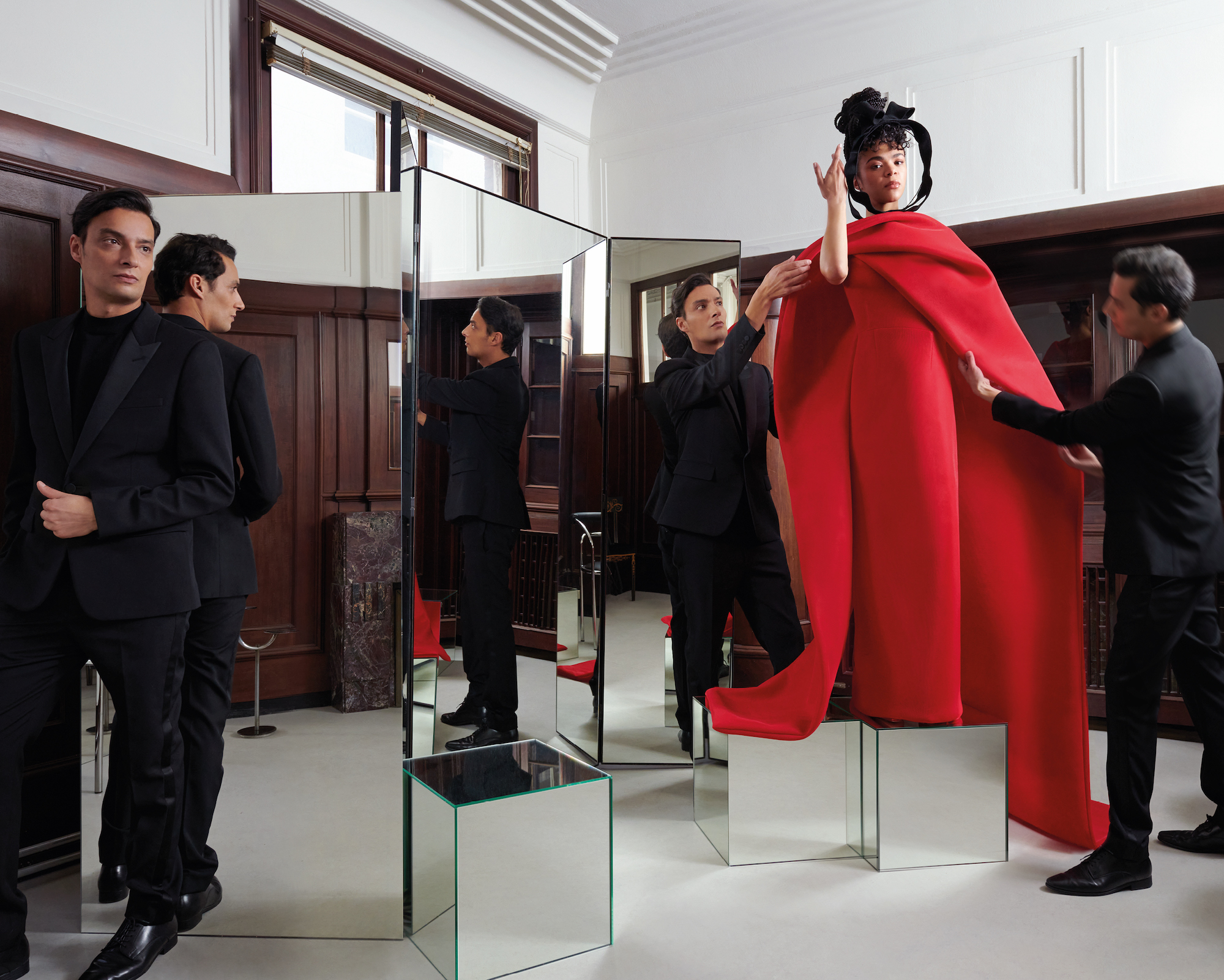 Mohamed Benchellal in Vogue juni 2023