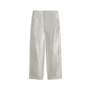 Zilveren pantalon van Massimo Dutti