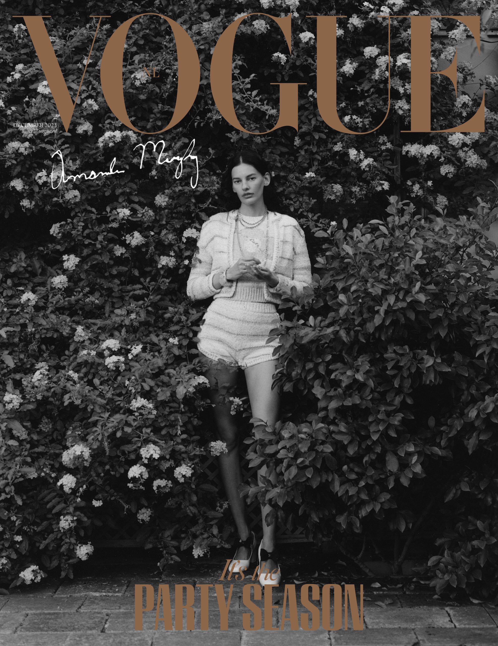 Vogue december 2023 met Amanda Murphy