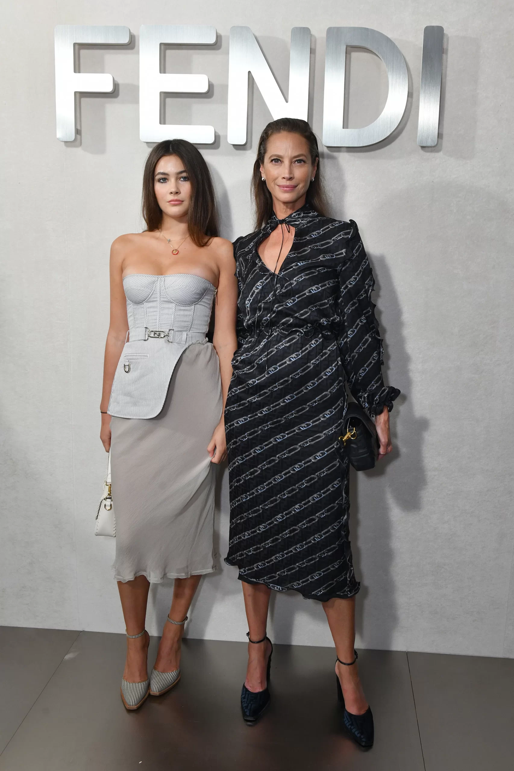 Beroemde moeders en dochters die op elkaar lijken: Grace Burns en Christy Turlington