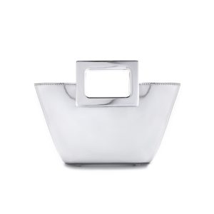 Deze tas van Marina Raphael is een van onze favoriete zilveren items voor de feestdagen