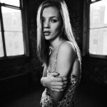 Portret van Kate Moss, geschoten door Anton Corbijn