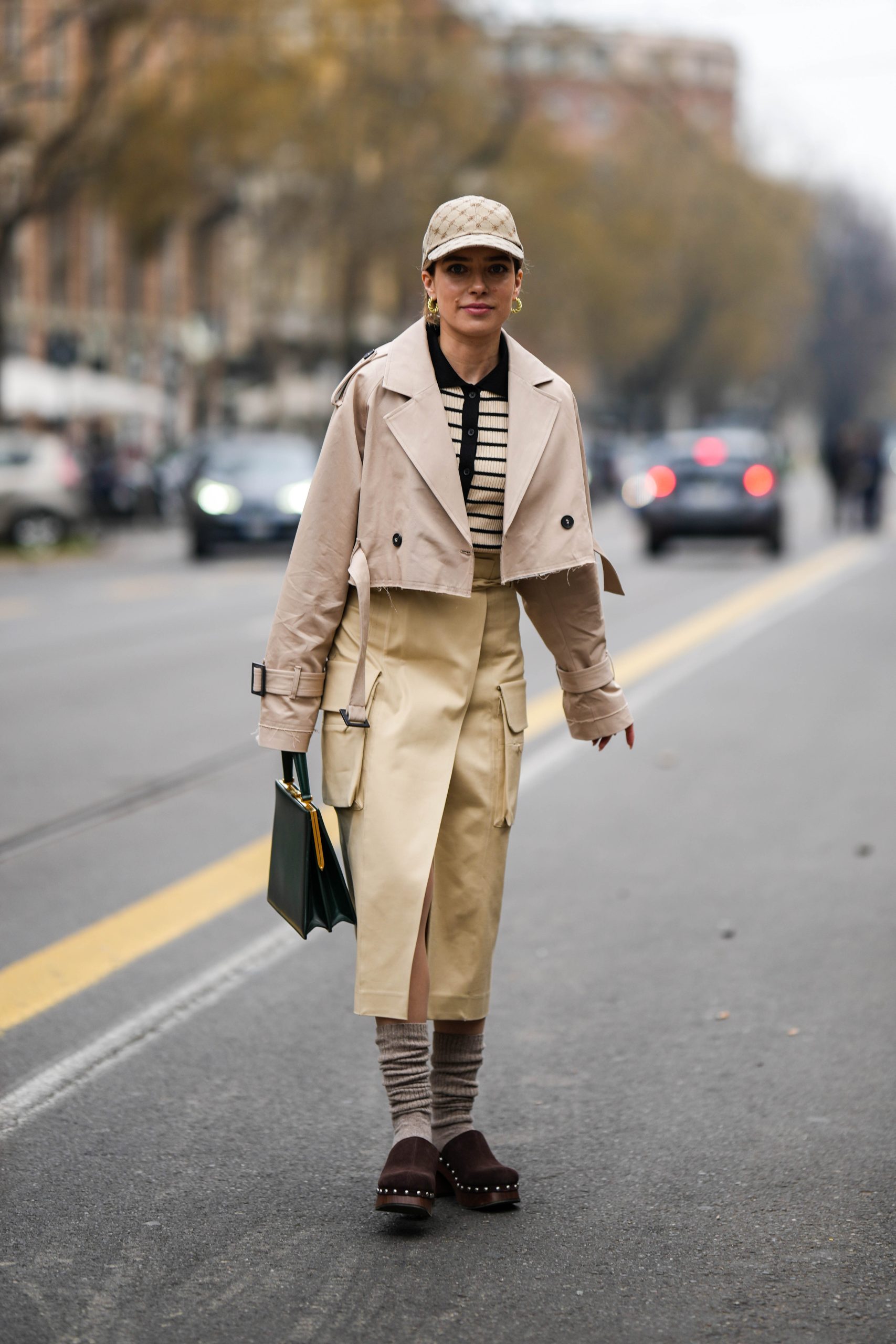 Milan Fashion Week gast sokken in klompen