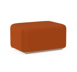 Meubels om rust te creëeren in huis: poef