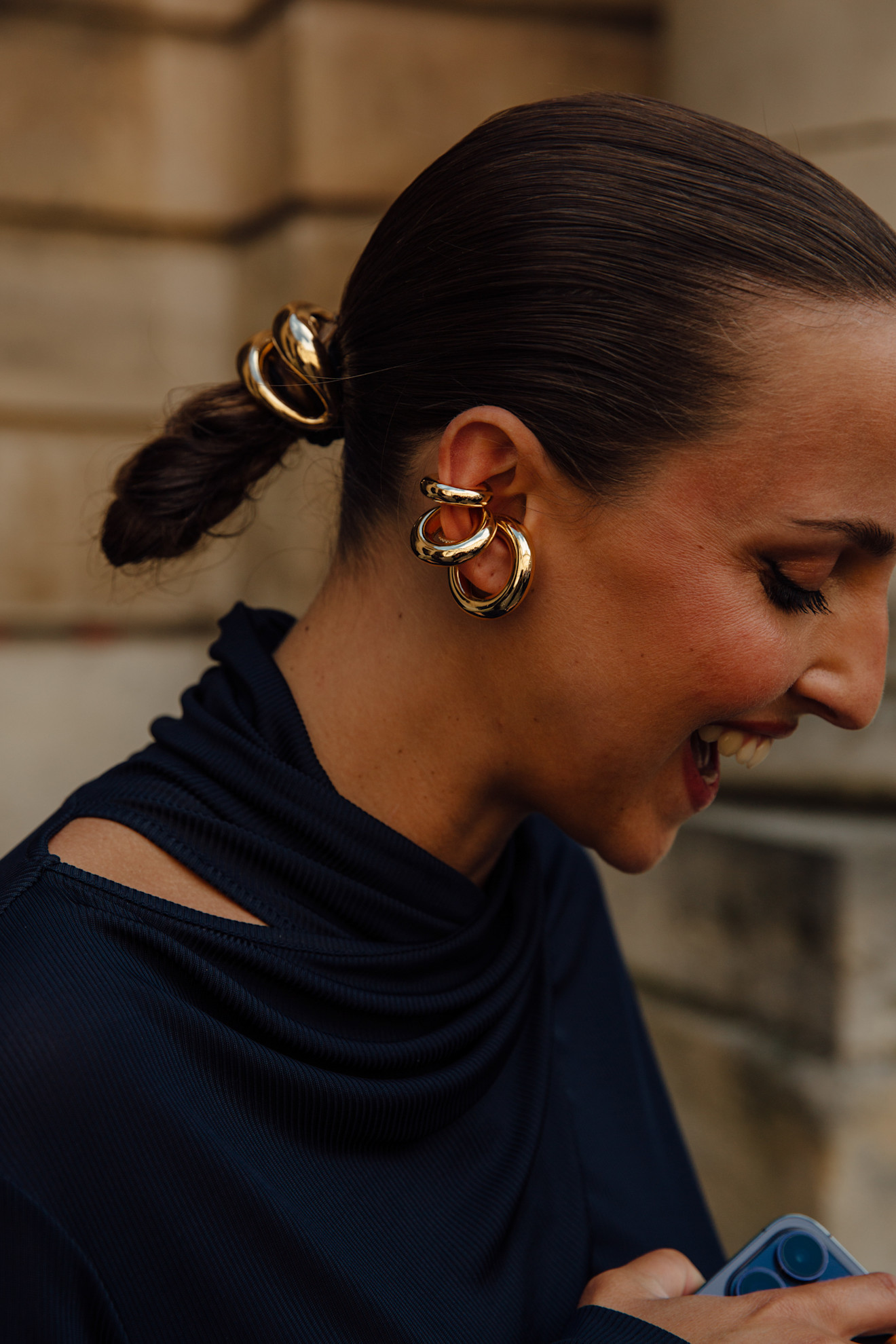 Haarsieraden streetstyle Paris