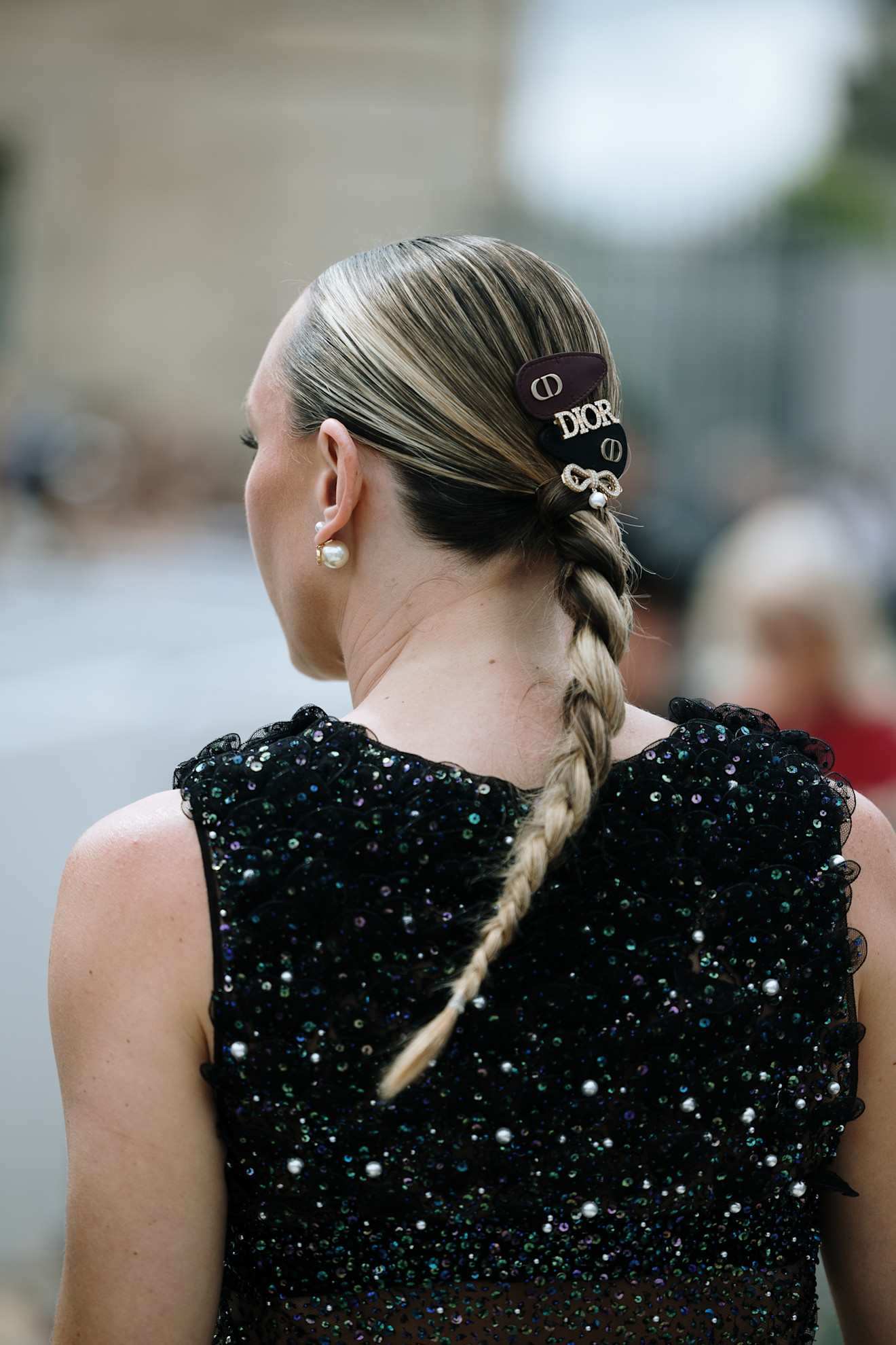 Haarsieraden streetstyle Paris