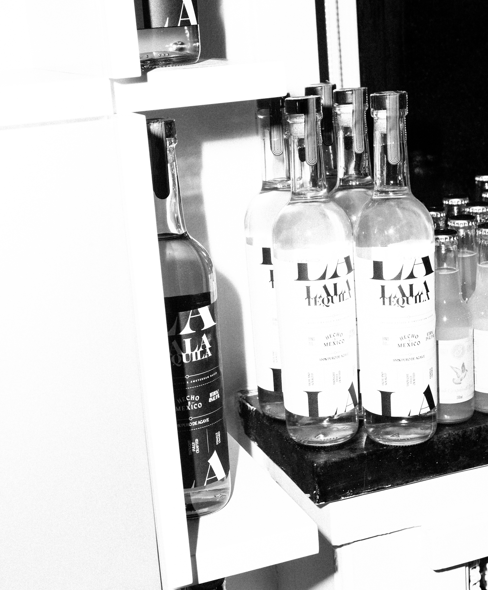 De drank bij de expo van Vogue x Spark Productions