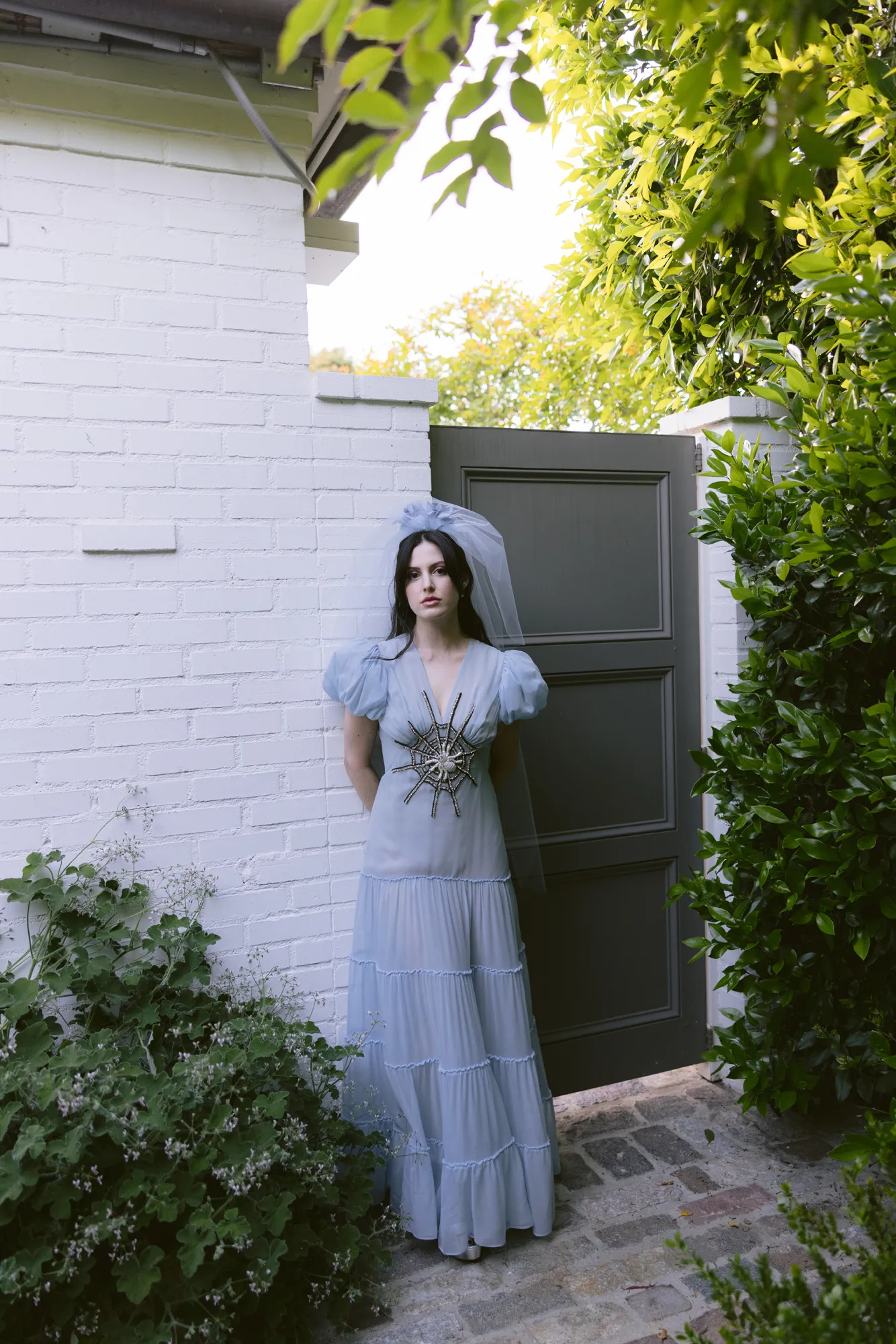 De gothic bruiloft van Meredith en Jamie