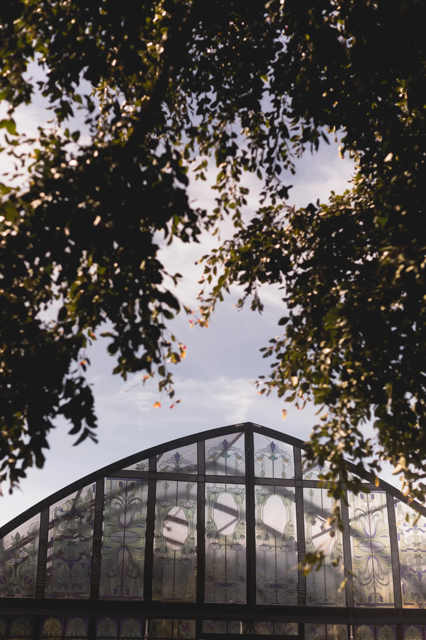 De gothic bruiloft van Meredith en Jamie