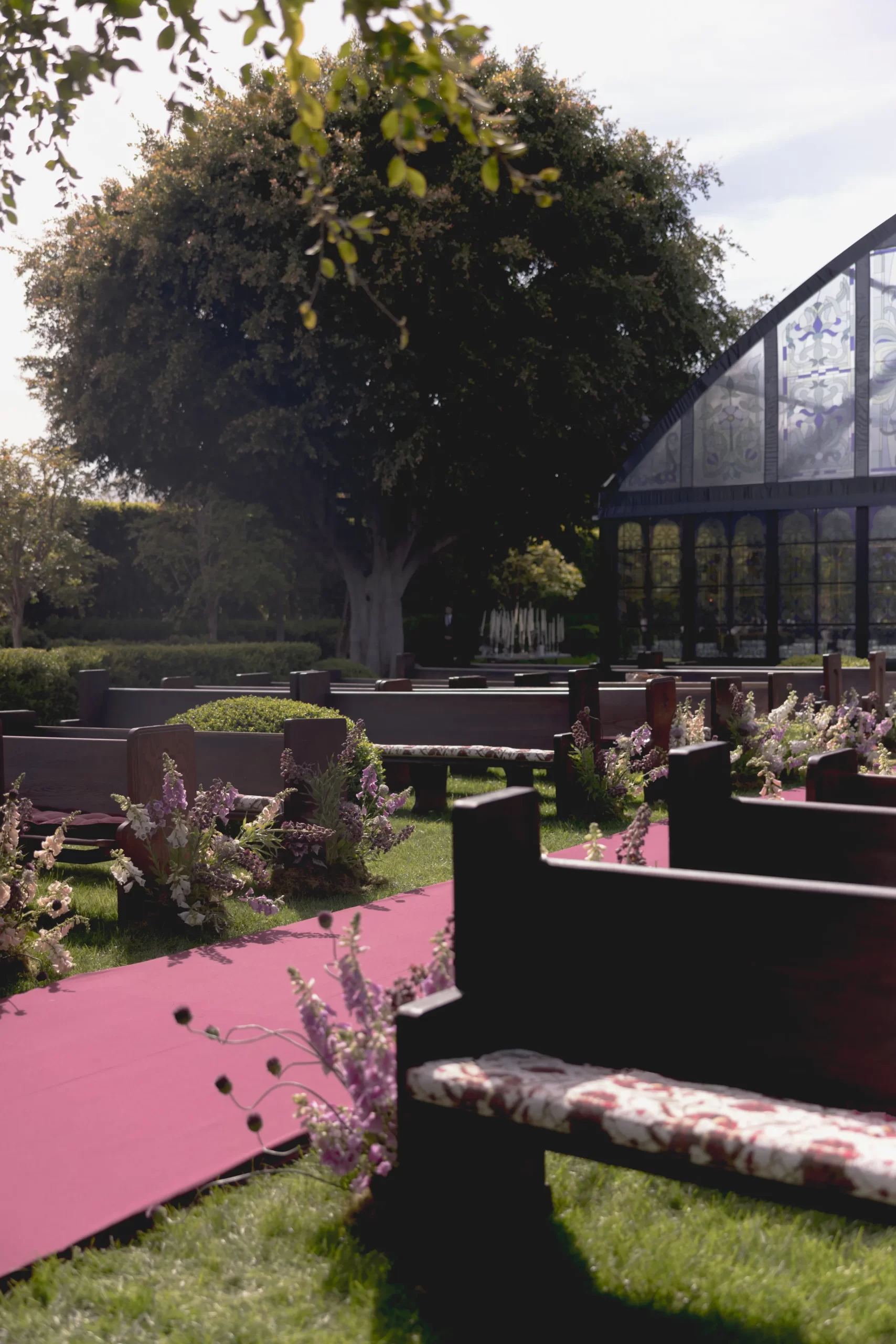 De gothic bruiloft van Meredith en Jamie