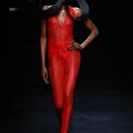 Een look met strik van Nina Ricci herfst/winter 2024